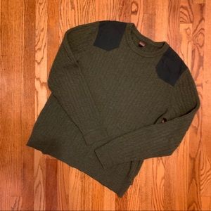 Patagonia Wool Sweater, Olive Green